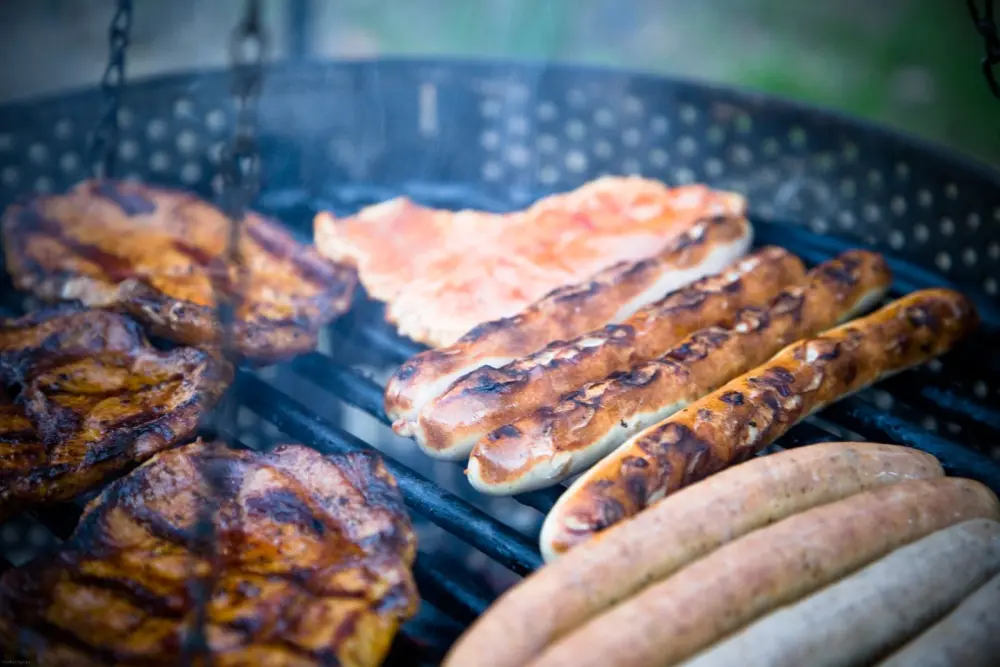Comida a la parrilla